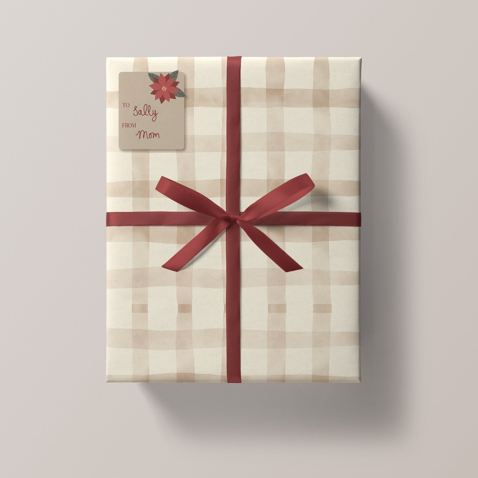 Neutral Christmas Holiday Tags (Sticker Sheet) - clothing by TeeHivey.com (Image 2)