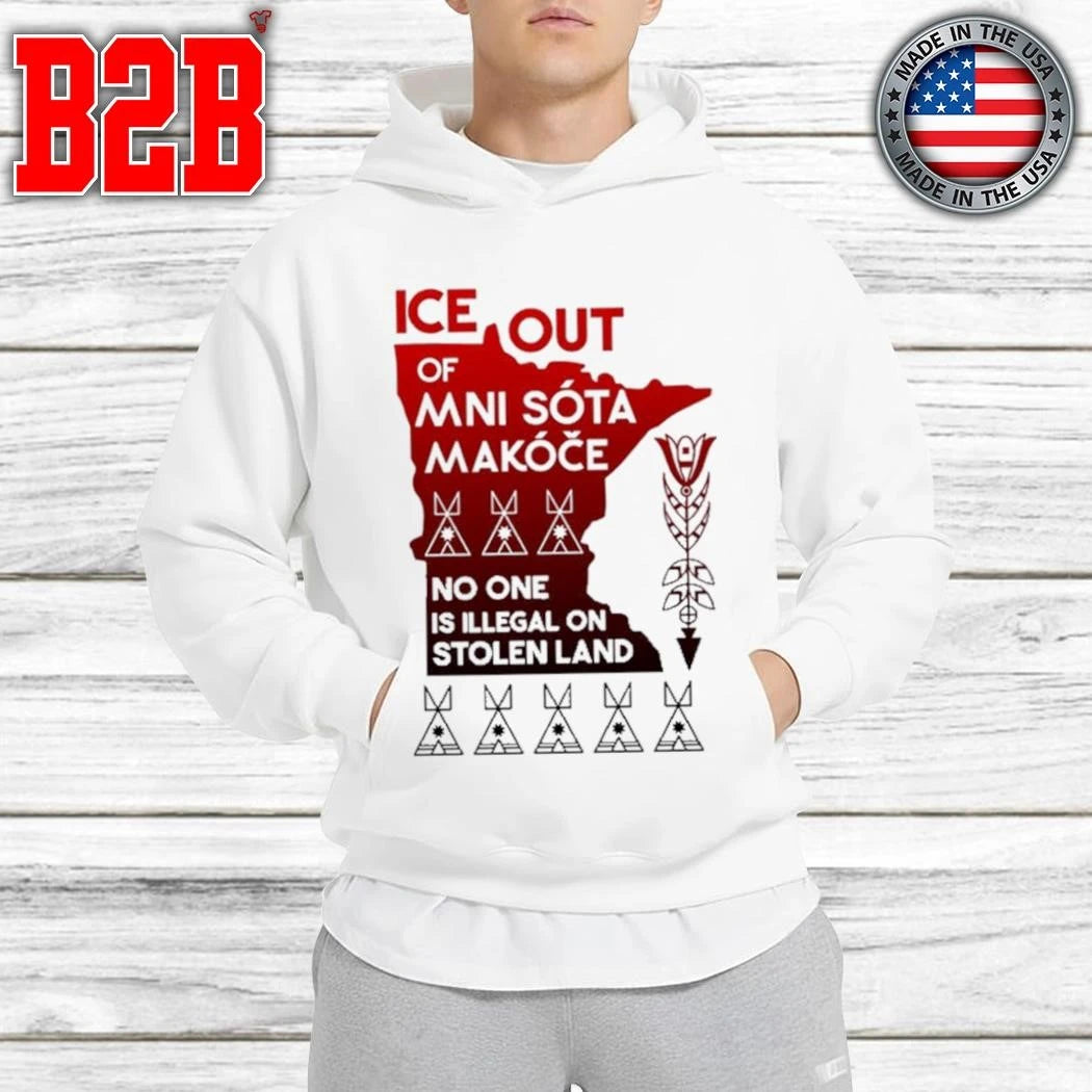 ICE Out Of Mni Sóta Makóče Shirt