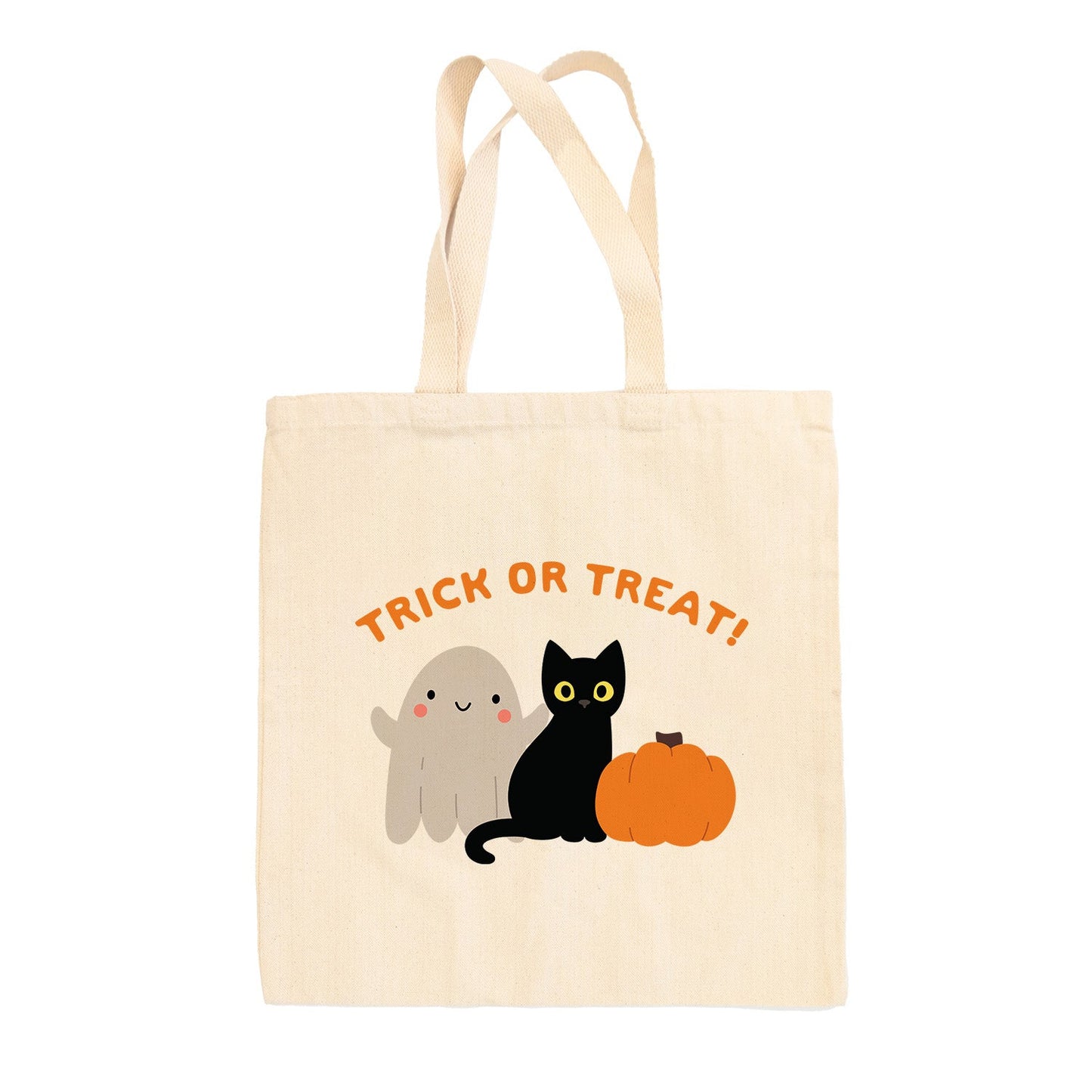 Trick Or Treat Cat Doodle Tote Bag - clothing by TeeHivey.com