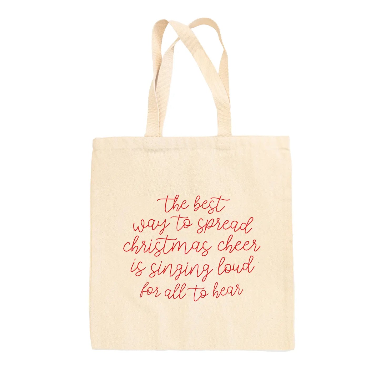 The Best Way To Spread Christmas Cheer Tote Bag - clothing by TeeHivey.com (Image 2)