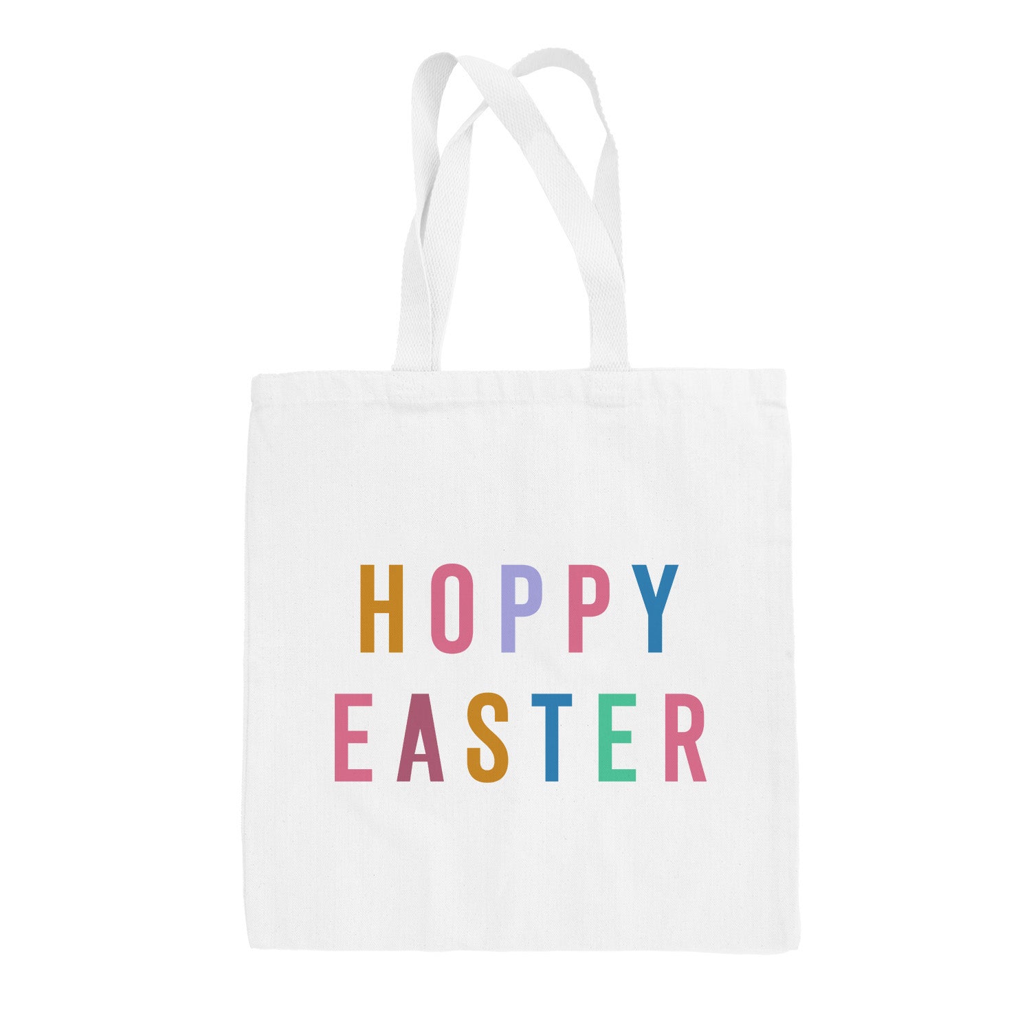 Hoppy Easter Tote Bag - clothing by TeeHivey.com (Image 1)