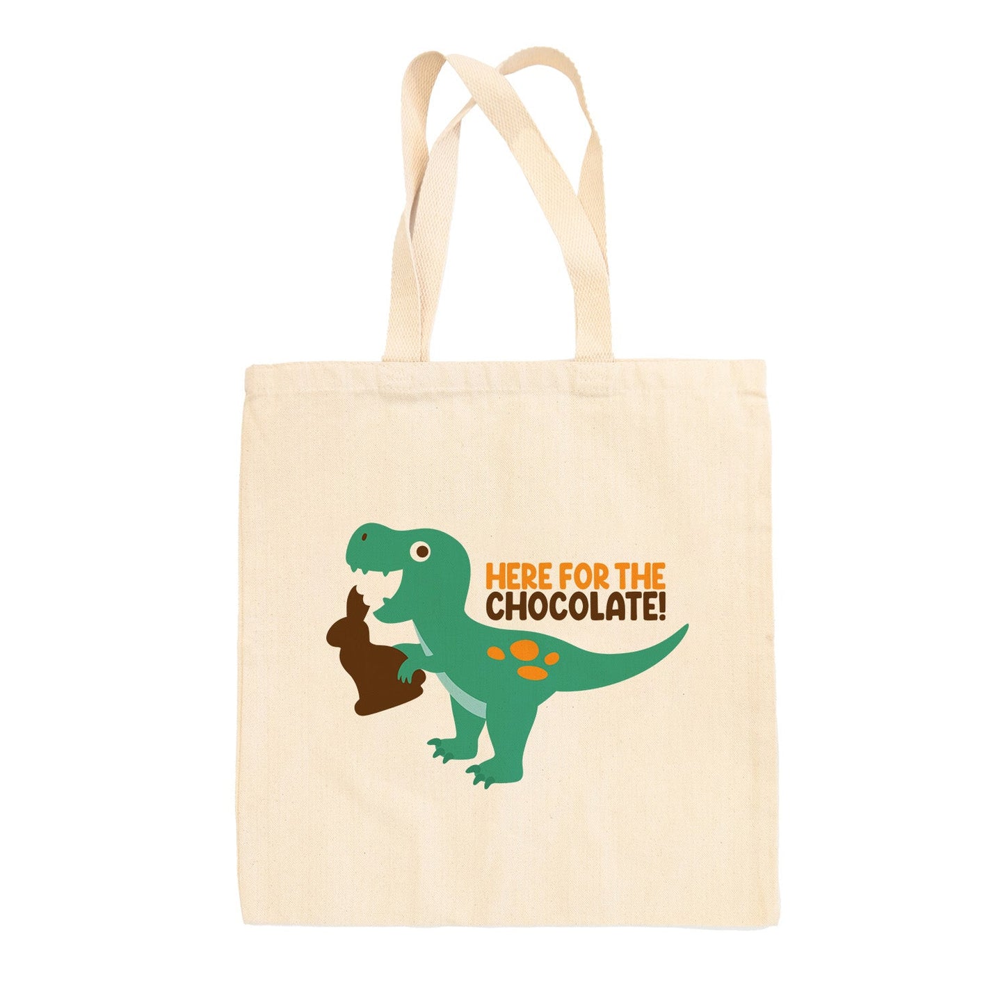 Here For The Chocolate Tote Bag - clothing by TeeHivey.com (Image 2)