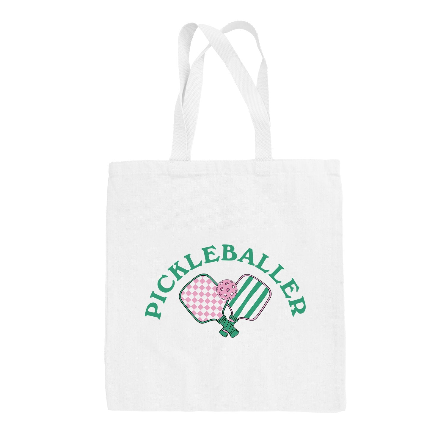 Pickleballer Tote Bag - clothing by TeeHivey.com (Image 1)