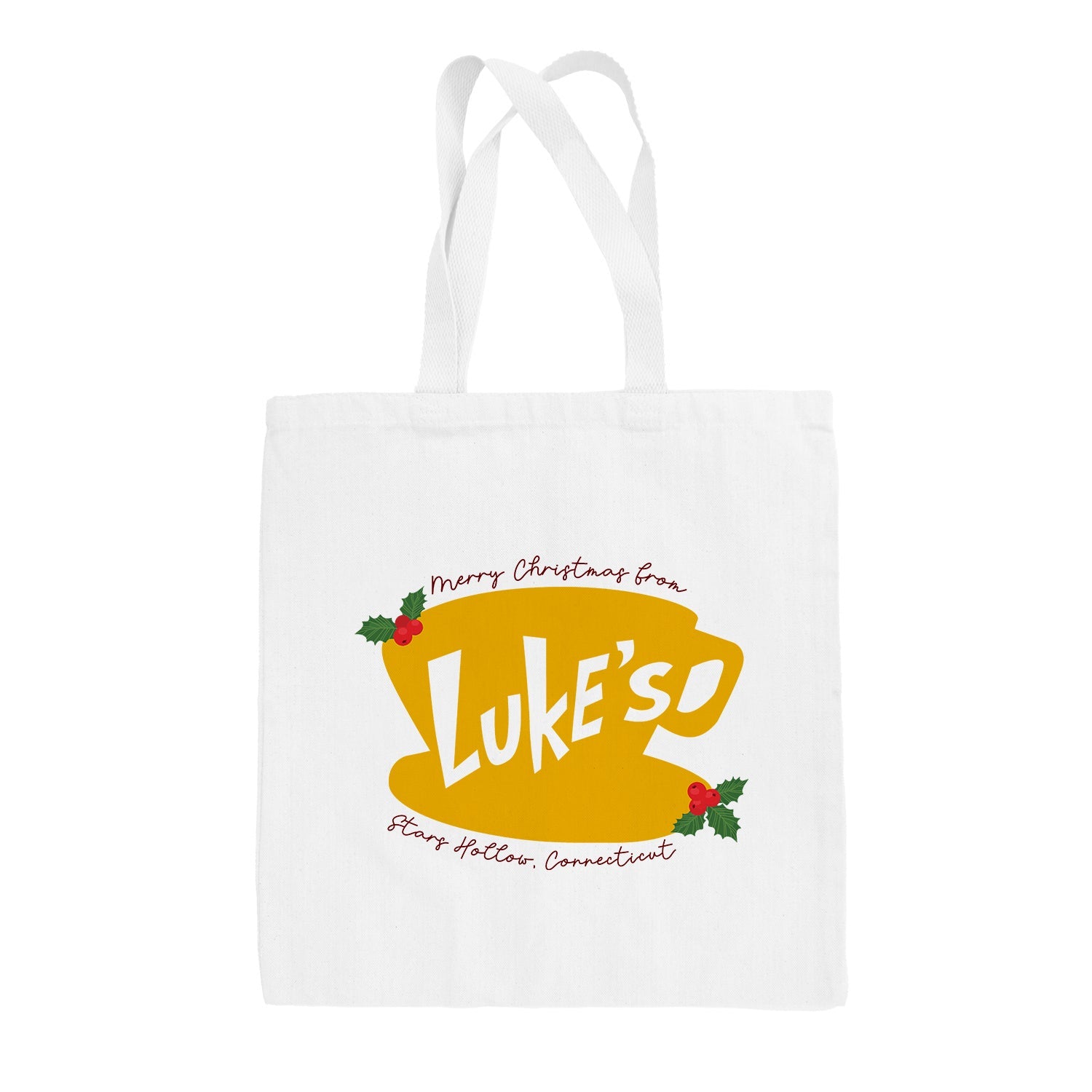 Merry Christmas From Luke's Tote Bag - clothing by TeeHivey.com (Image 1)