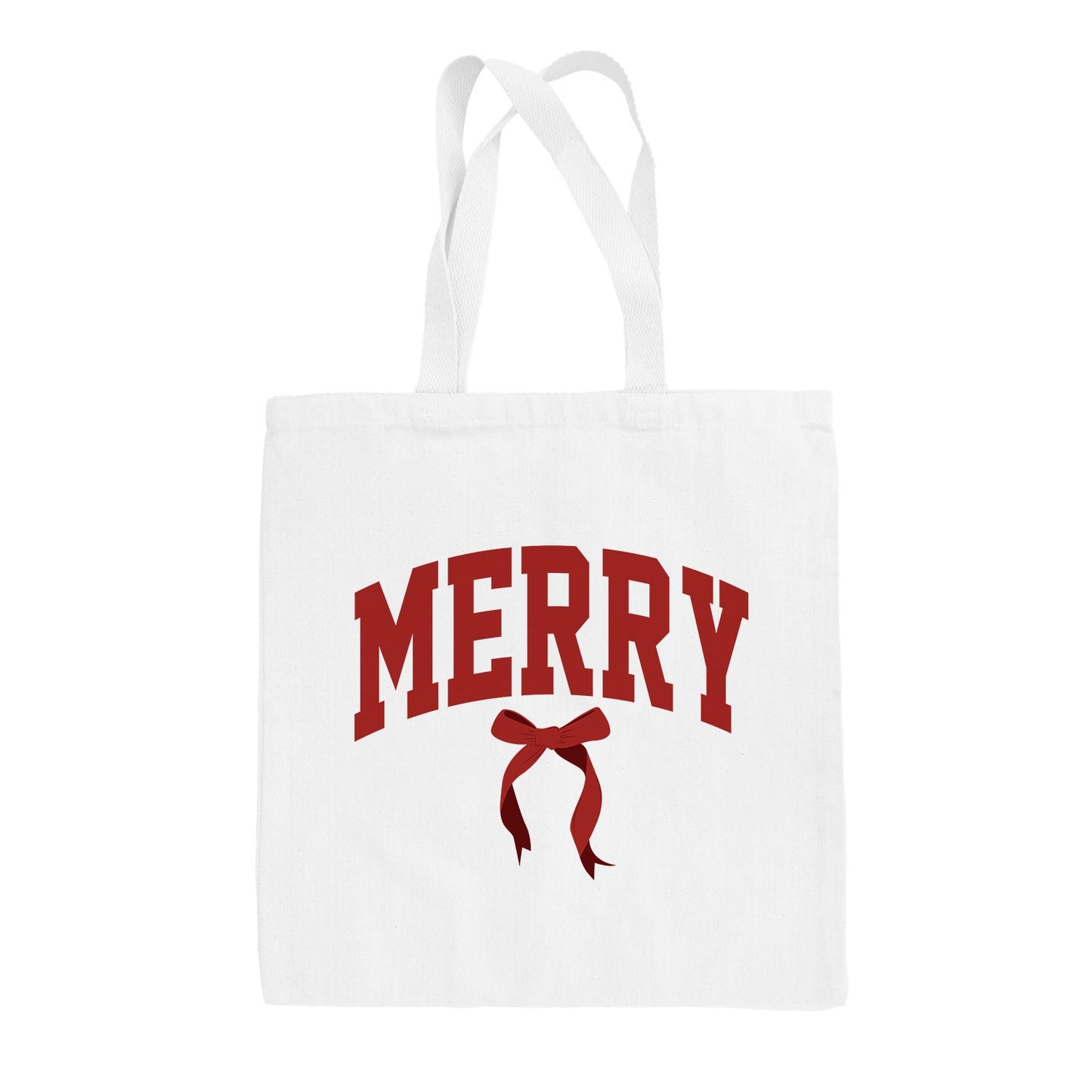 Merry Arch + Bow Tote Bag - clothing by TeeHivey.com (Image 2)