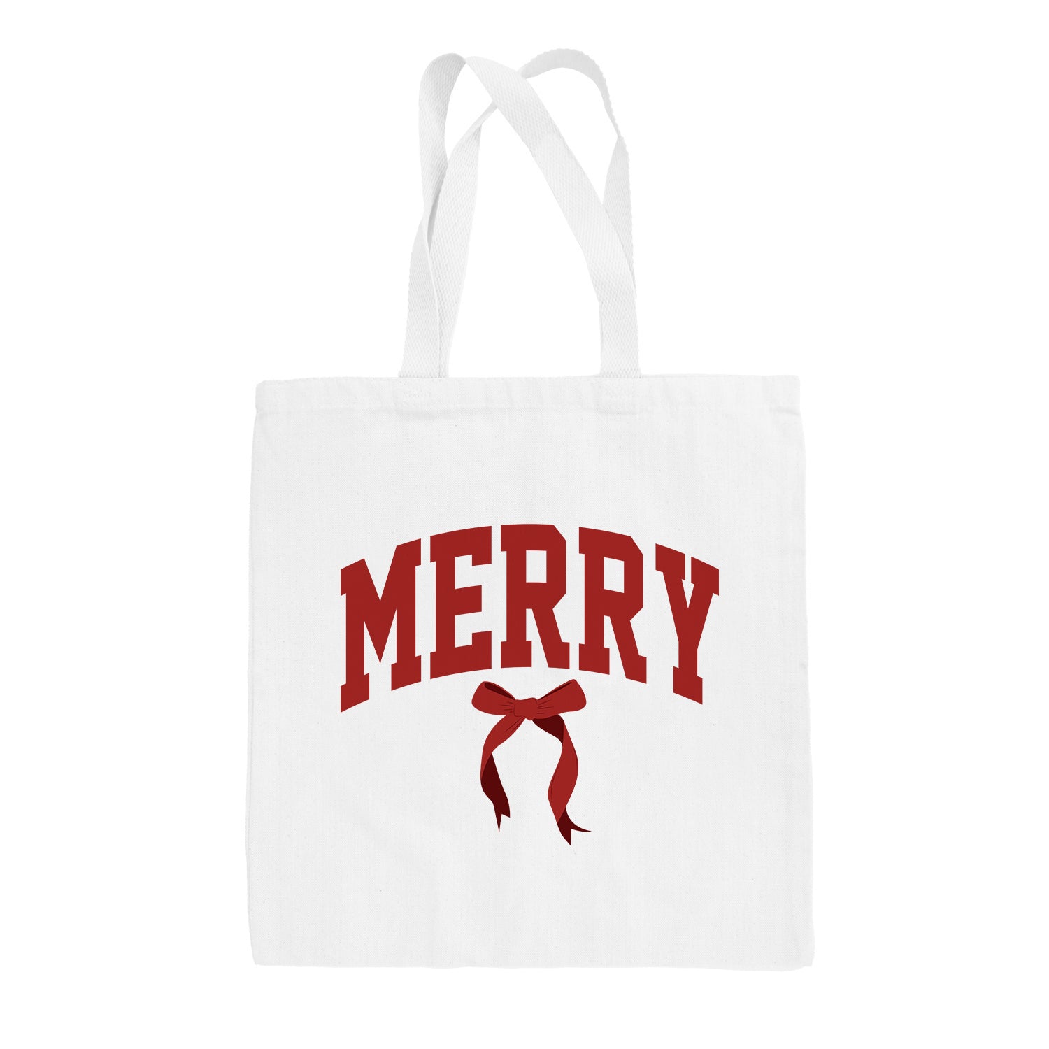 Merry Arch + Bow Tote Bag - clothing by TeeHivey.com (Image 2)