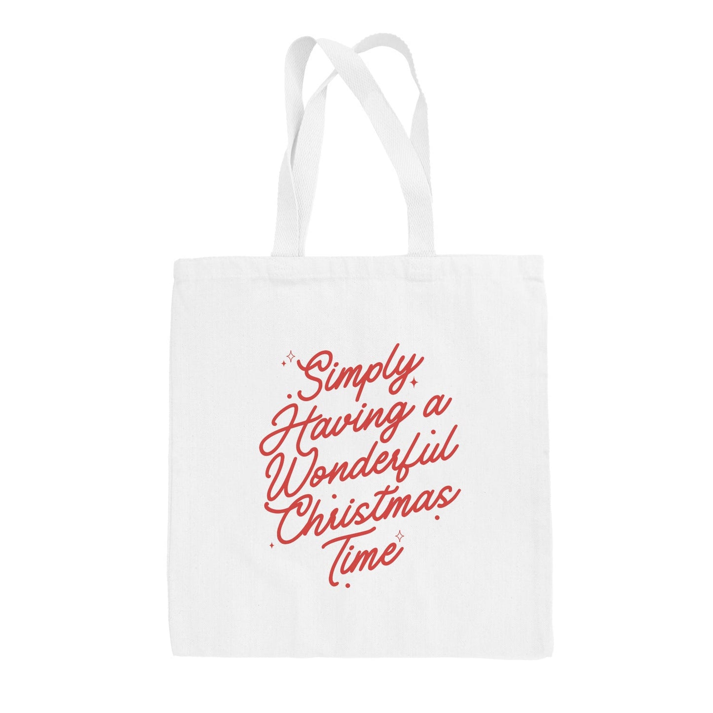 Simply Having A Wonderful Christmas Time Tote Bag - clothing by TeeHivey.com (Image 2)