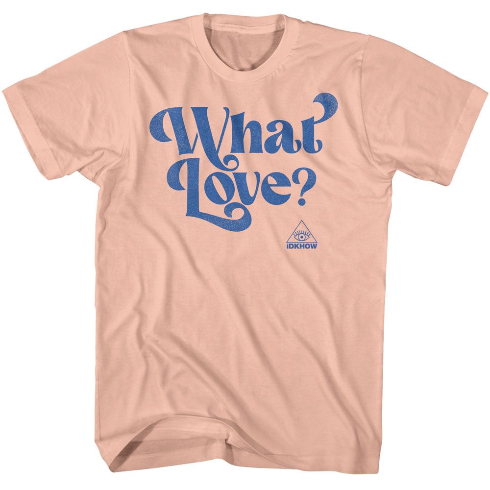 Idkhow - What Love - American Classics - Solid Orange Adult Short Sleeve T-Shirt - clothing by TeeHivey.com (Image 1)