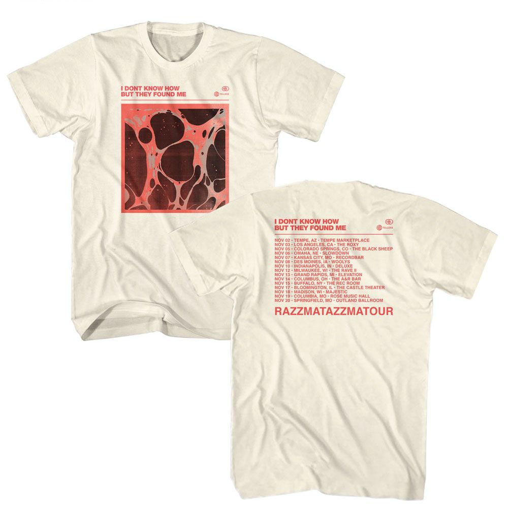Idkhow - Razzmatazzma - American Classics - Solid Off-White Adult Short Sleeve T-Shirt - clothing by TeeHivey.com (Image 1)