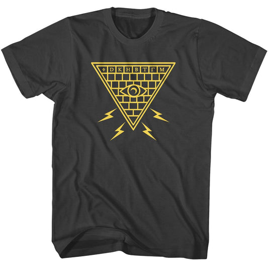 Idkhow - Pyramid Lightning - American Classics - Adult Short Sleeve T-Shirt - clothing by TeeHivey.com (Image 1)