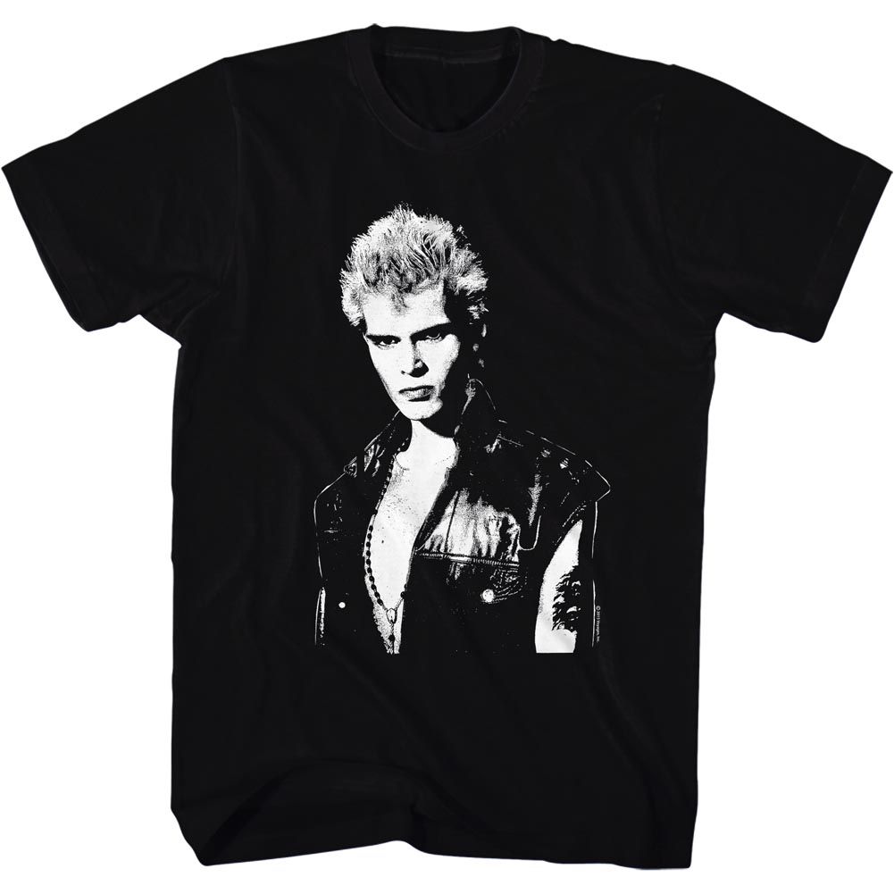 Billy Idol - Black & White - Short Sleeve - Adult - T-Shirt