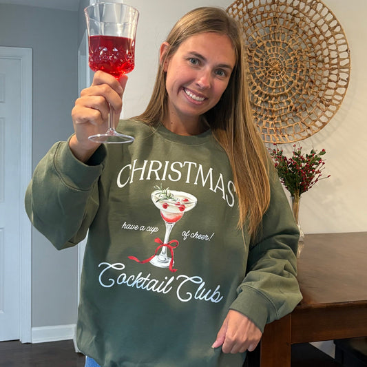 Christmas Cocktail Club - clothing by TeeHivey.com (Image 1)