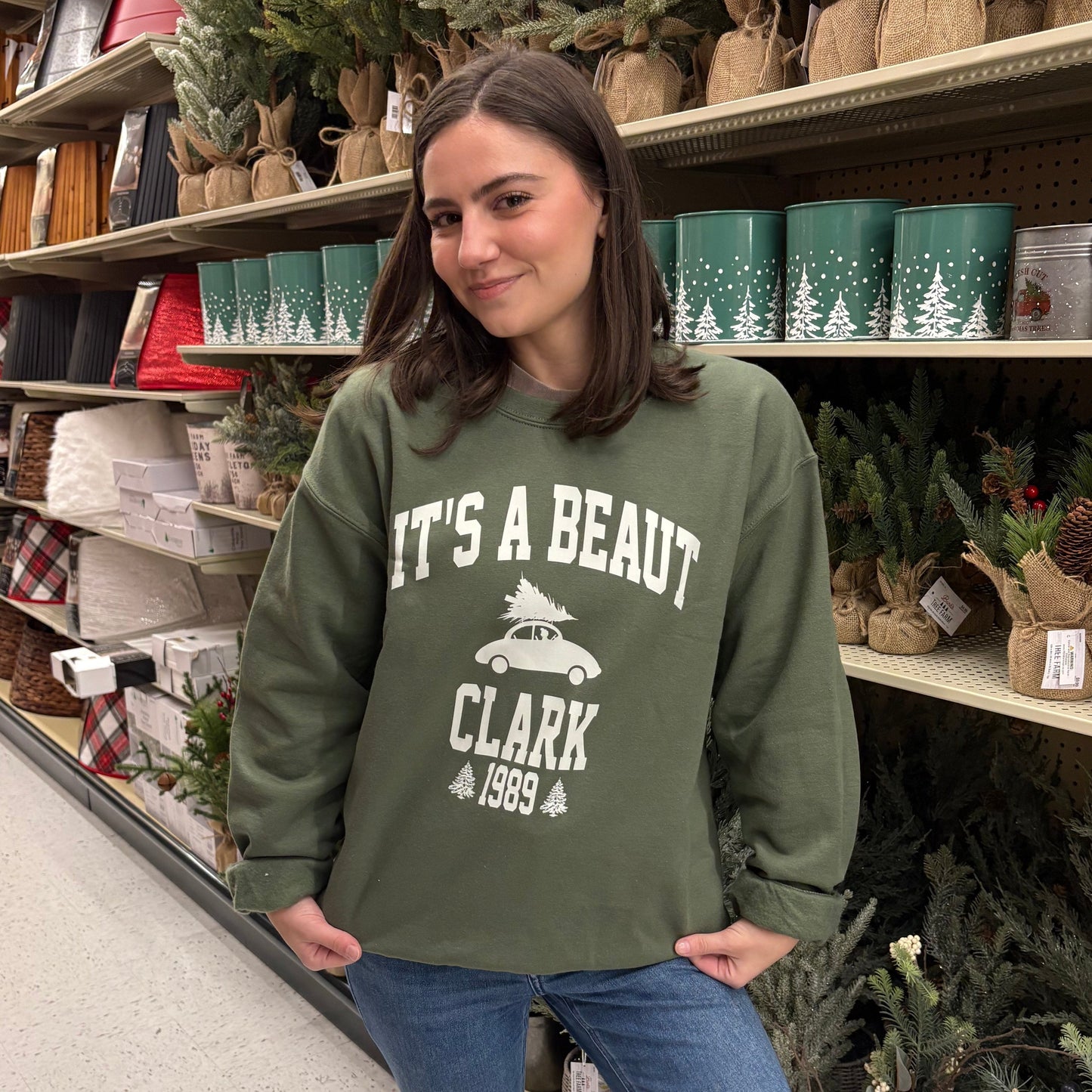 It's A Beaut Clark (Cream) - clothing by TeeHivey.com (Image 1)