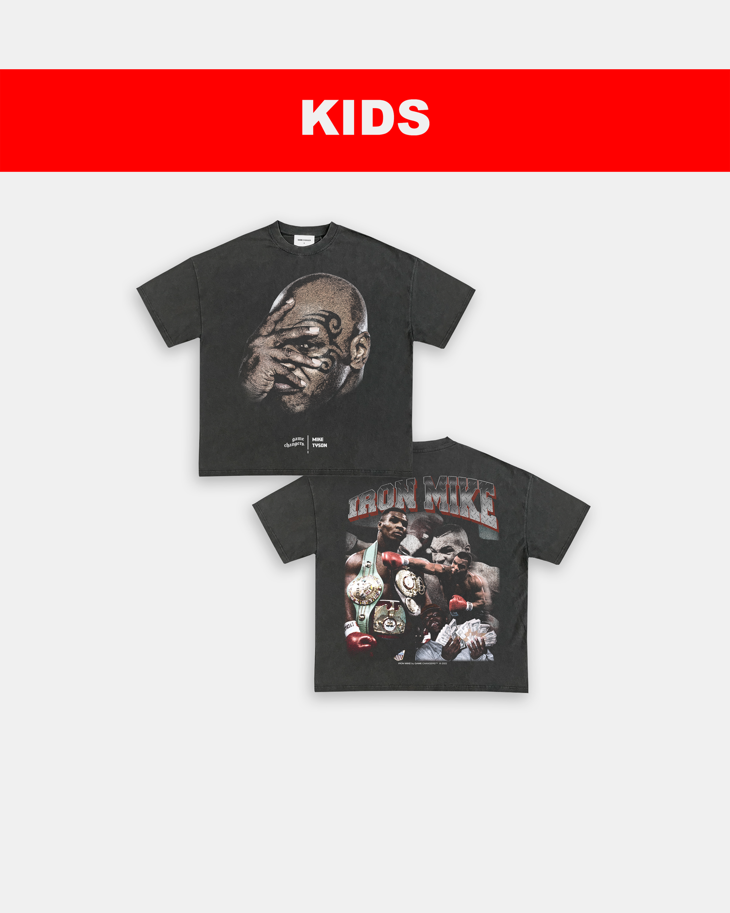 IRON MIKE - KIDS TEE - [DS]