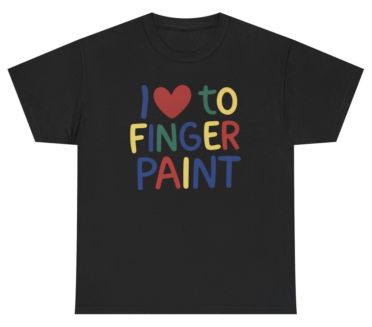I Love Finger Painting Tee - clothing by TeeHivey.com (Image 2)