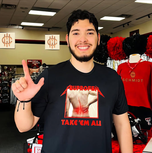 Ibuprofen Take Em All Shirt