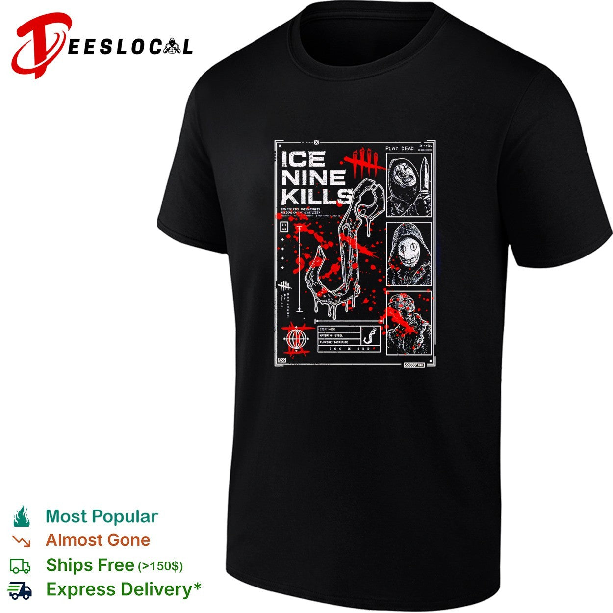 Ice Nine Kills X Dead By Daylight Play Dead Killer Profile shirt