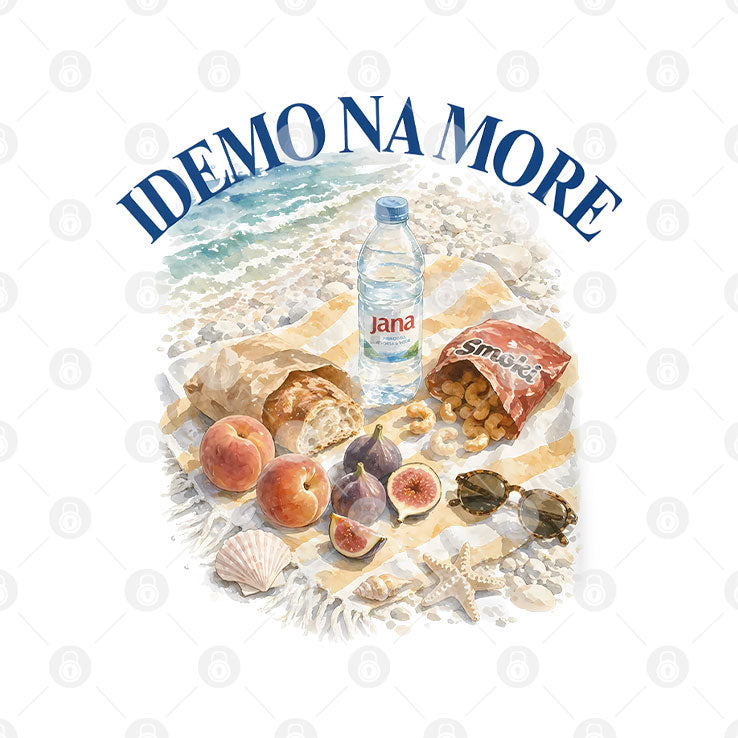 Idemo Na More Balkan Summer Shirt
