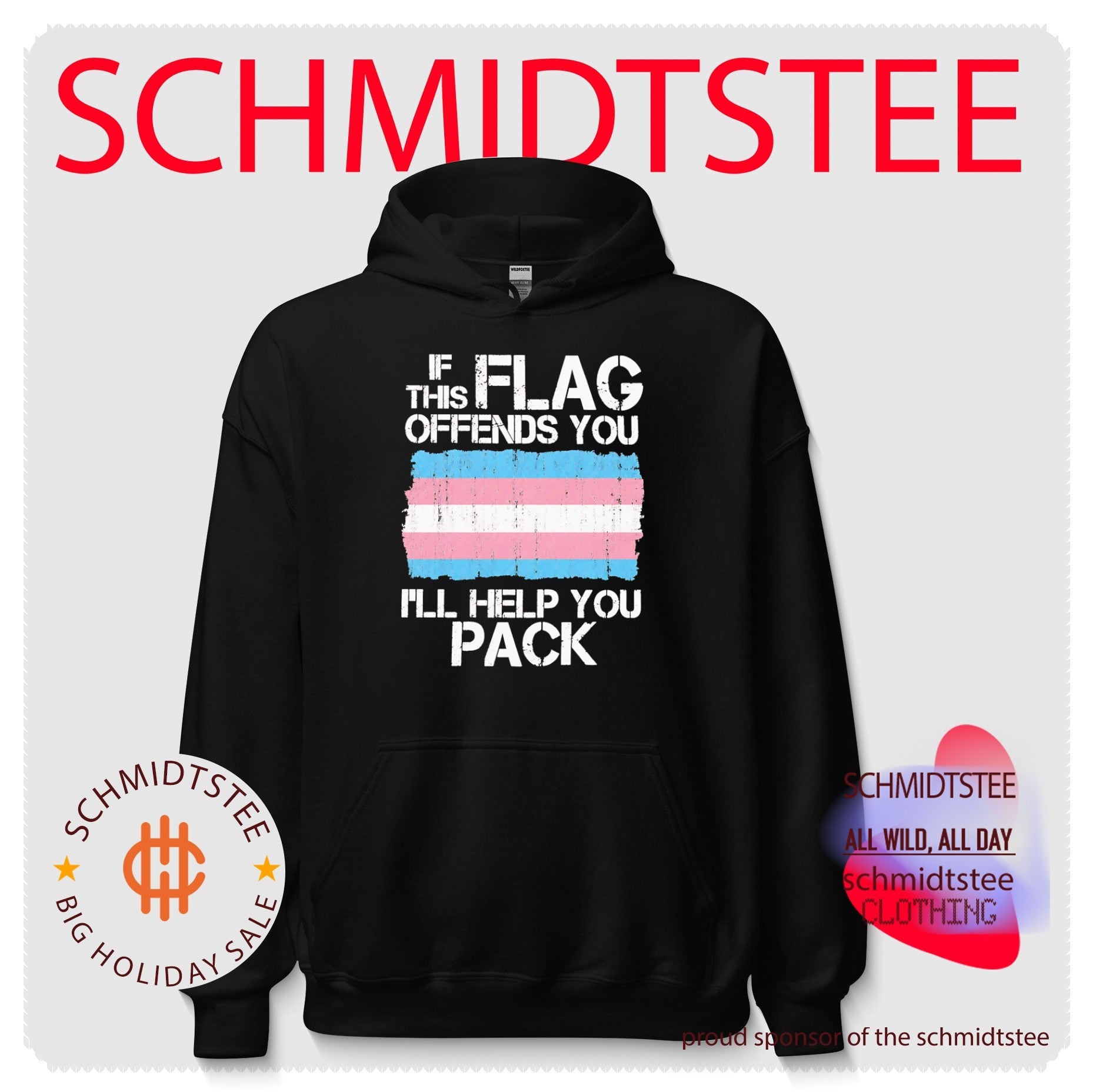 If This Flag Offends You I Will Help You Pack shirt