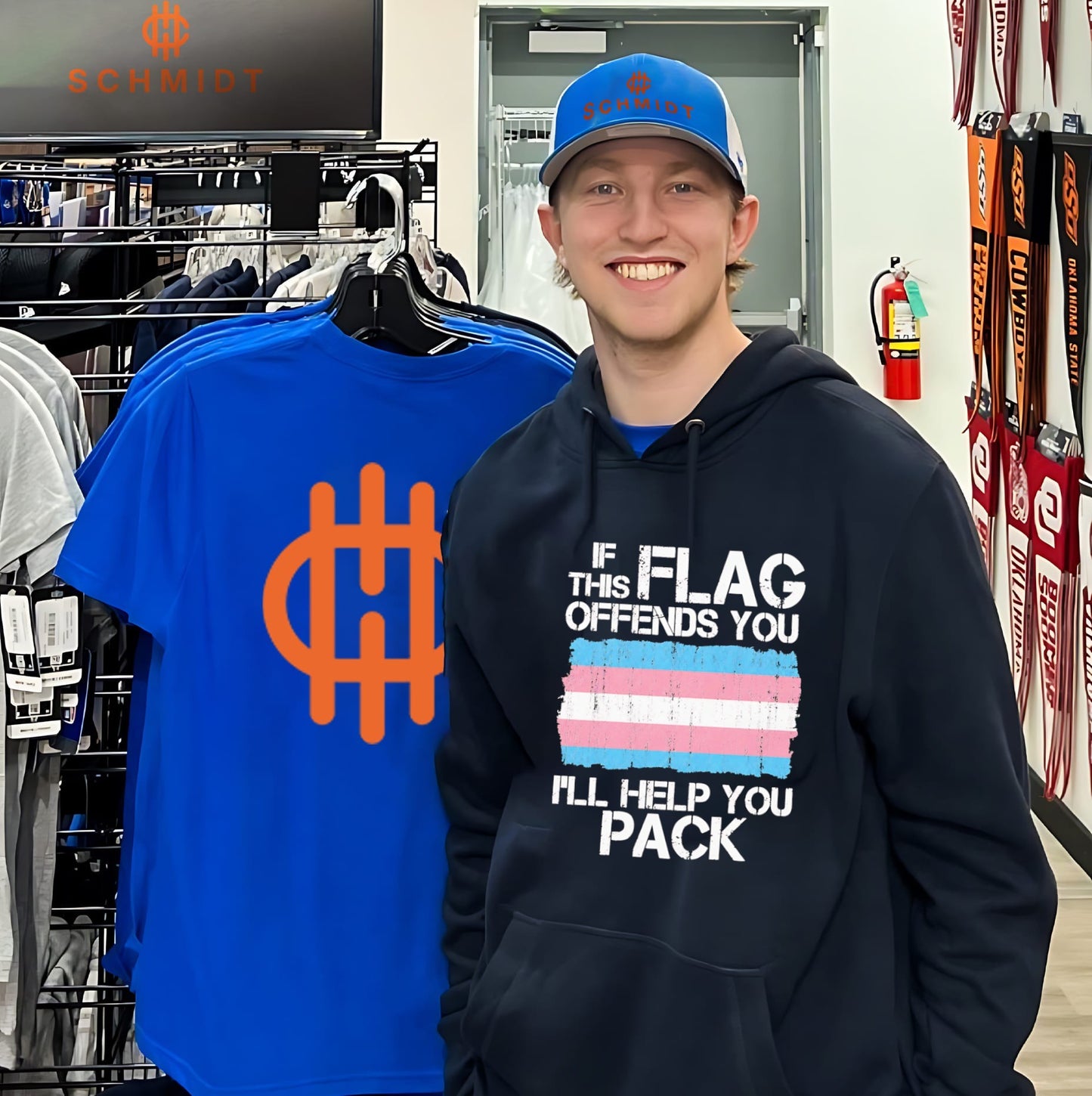 If This Flag Offends You I Will Help You Pack shirt