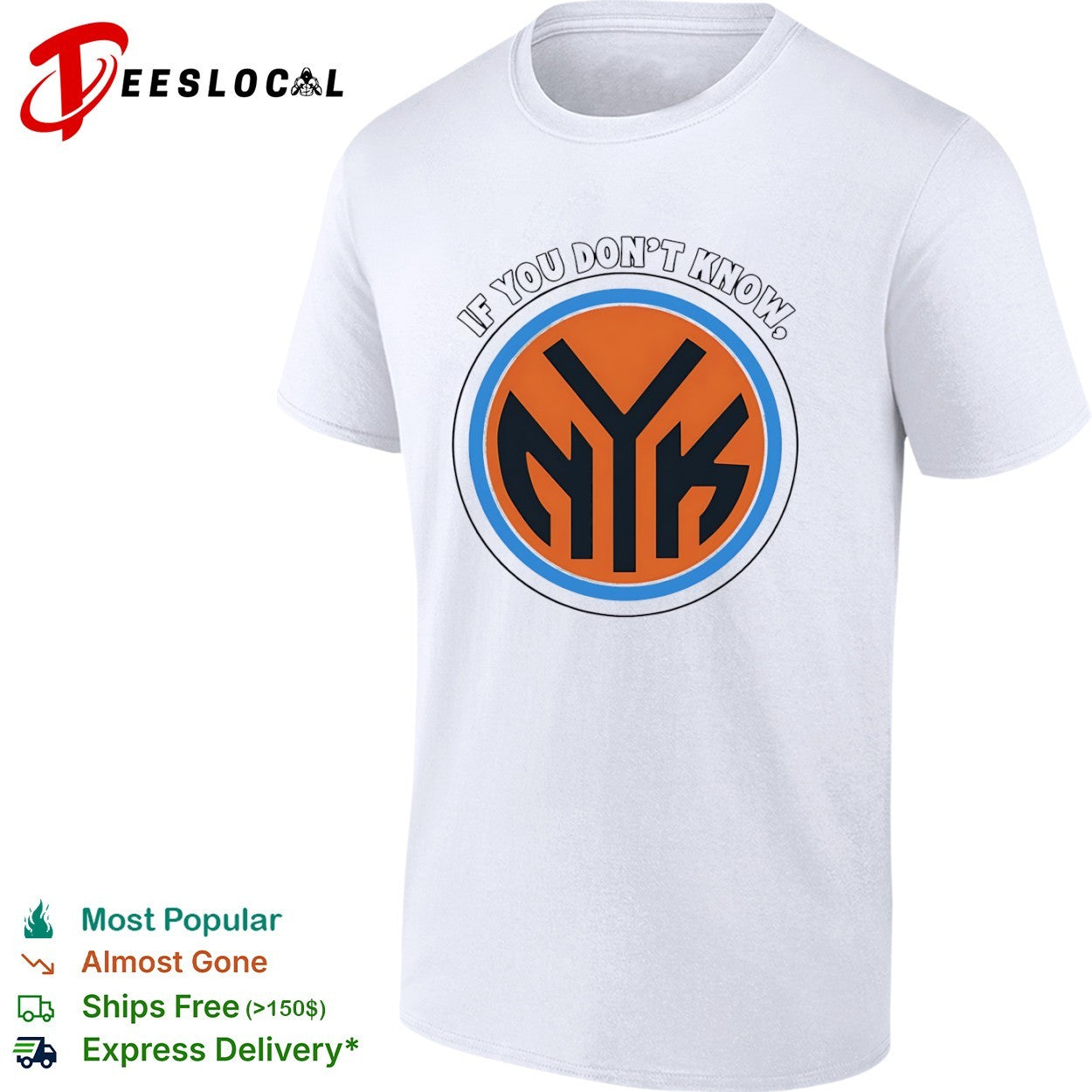 If you dont know New York Knicks logo shirt