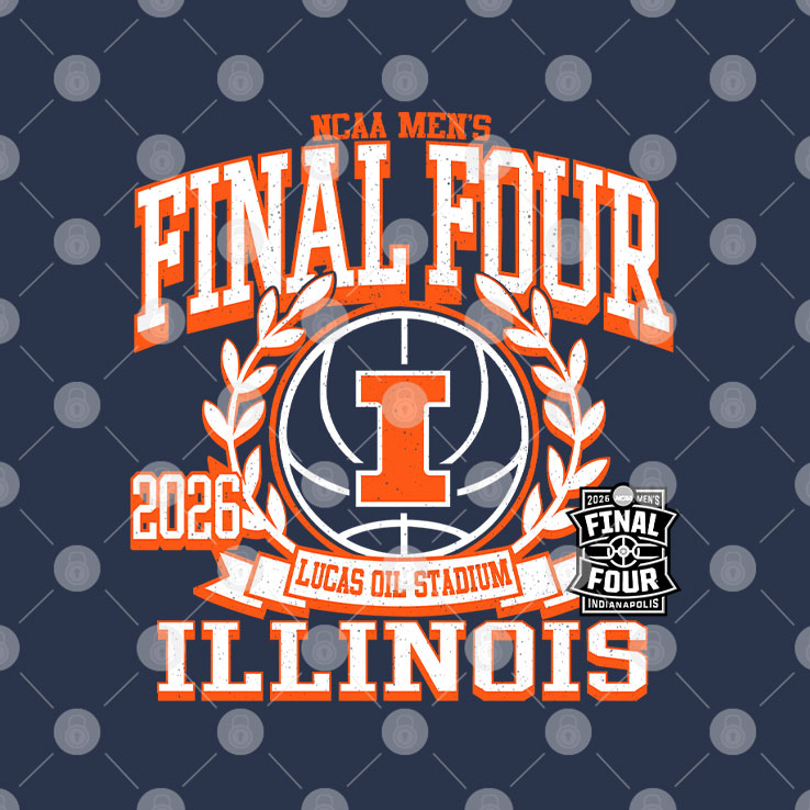 Illinois Illini Final Four 2026 Men’s Basketball T Shirt