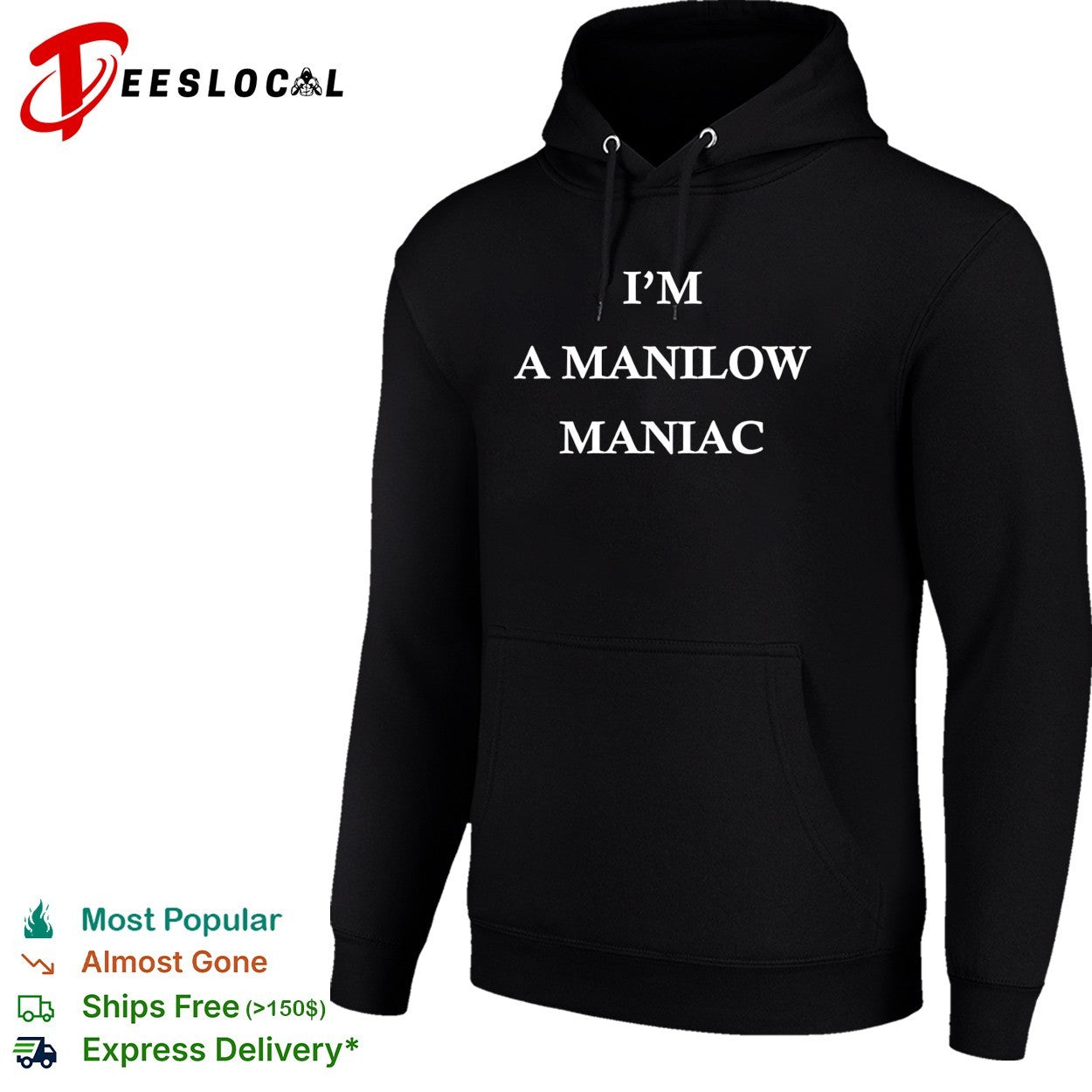 I’m A Manilow Maniac funny shirt
