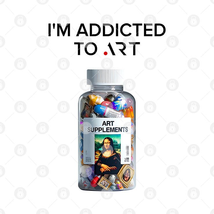 I’m Addicted To Art Art Supplements Shirt