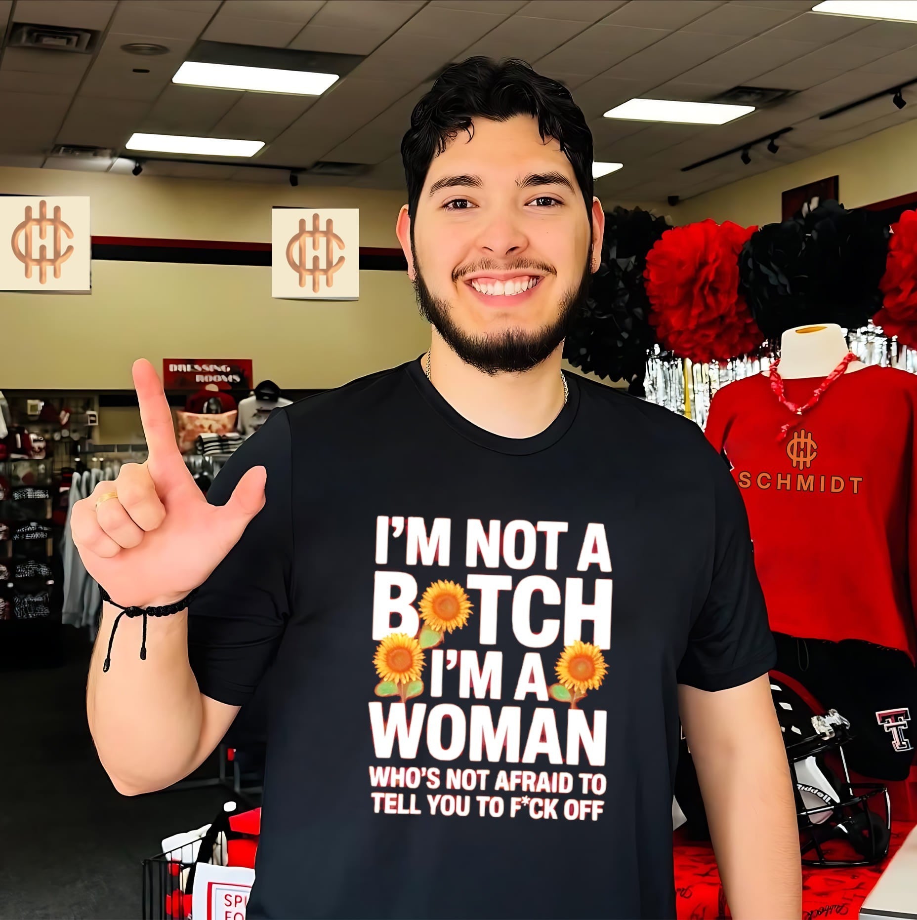 I’m Not a Bitch I’m a Woman Who’s Not Afraid to Tell You to Fck Off shirt