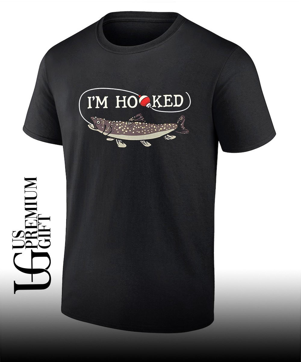 I’m hooked salmon fishing shirt