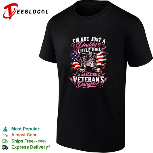 I’m not just a daddy’s little girl I’m a veteran’s daughter vintage shirt