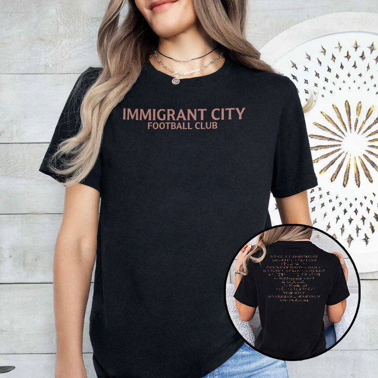 Immigrant City Football Club Los Angeles Is For Everyone Shirt