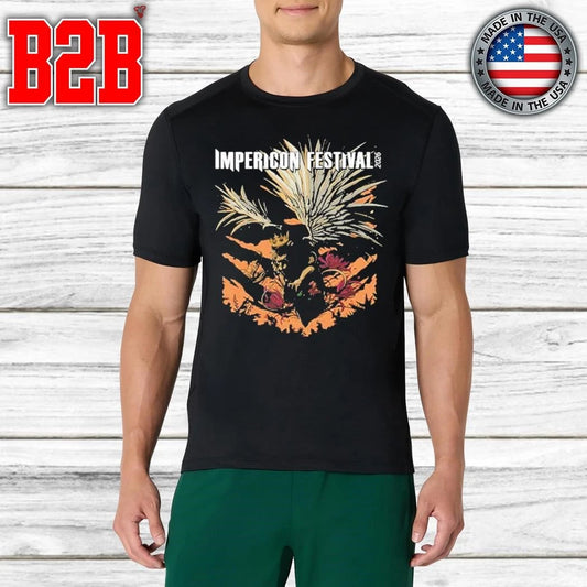 Impericon Festival Leipzig 2026 Merch Tee For June 26-27 2026 Black Shirt