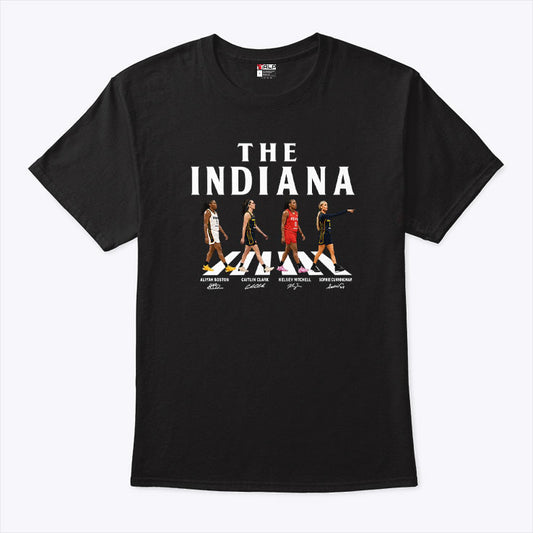 Indiana Fever Abbey Road Caitlin Clark Aliyah Boston Kelsey Mitchell Sophie Cunningham Shirt
