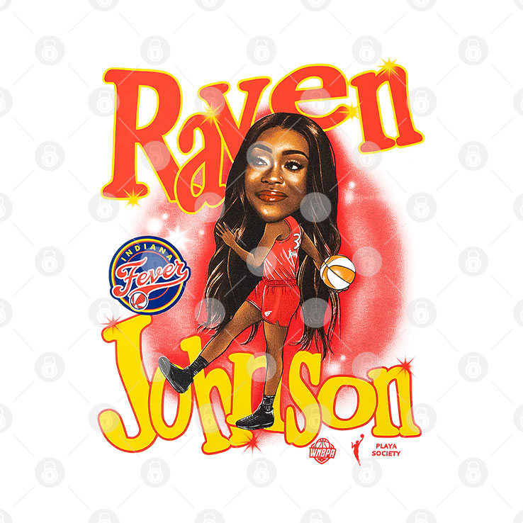 Indiana Fever Raven Johnson T Shirt
