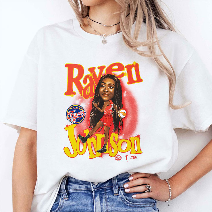 Indiana Fever Raven Johnson T Shirt