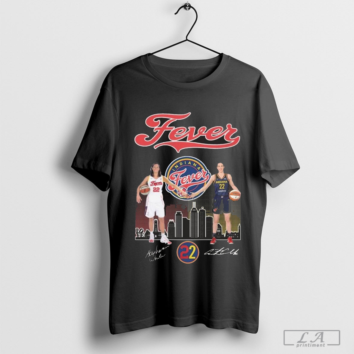 Indiana Fever Stephanie White X Caitlin Clark Signatures 2024 - clothing by TeeHivey.com