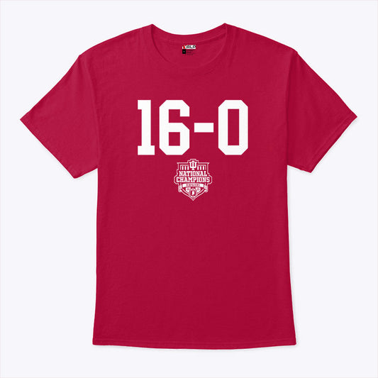 Indiana Football 16-0 CFP National Champions Shirt