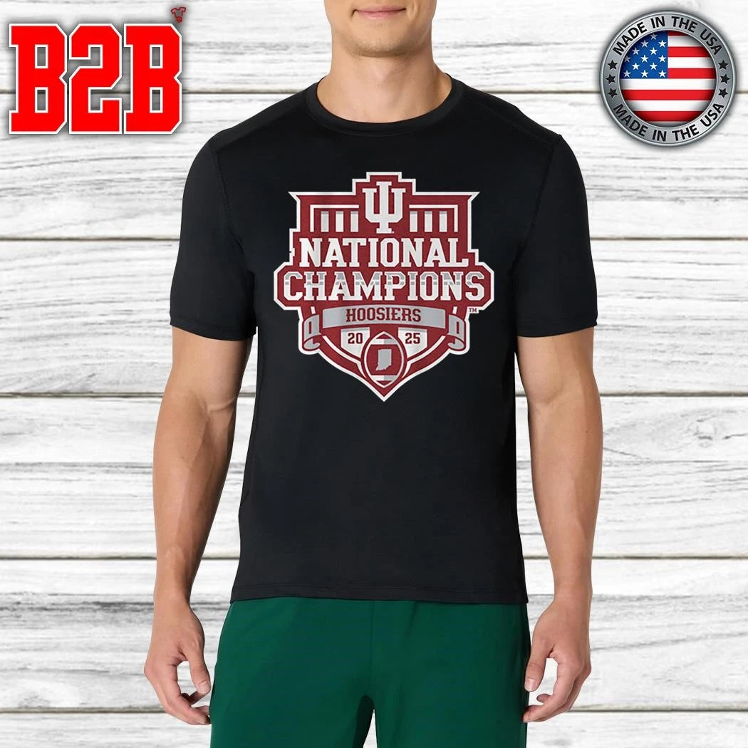 Indiana Football 2025 CFP National Champions Logo Shirt