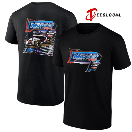 Indiana Midget week car racing graphic shirt