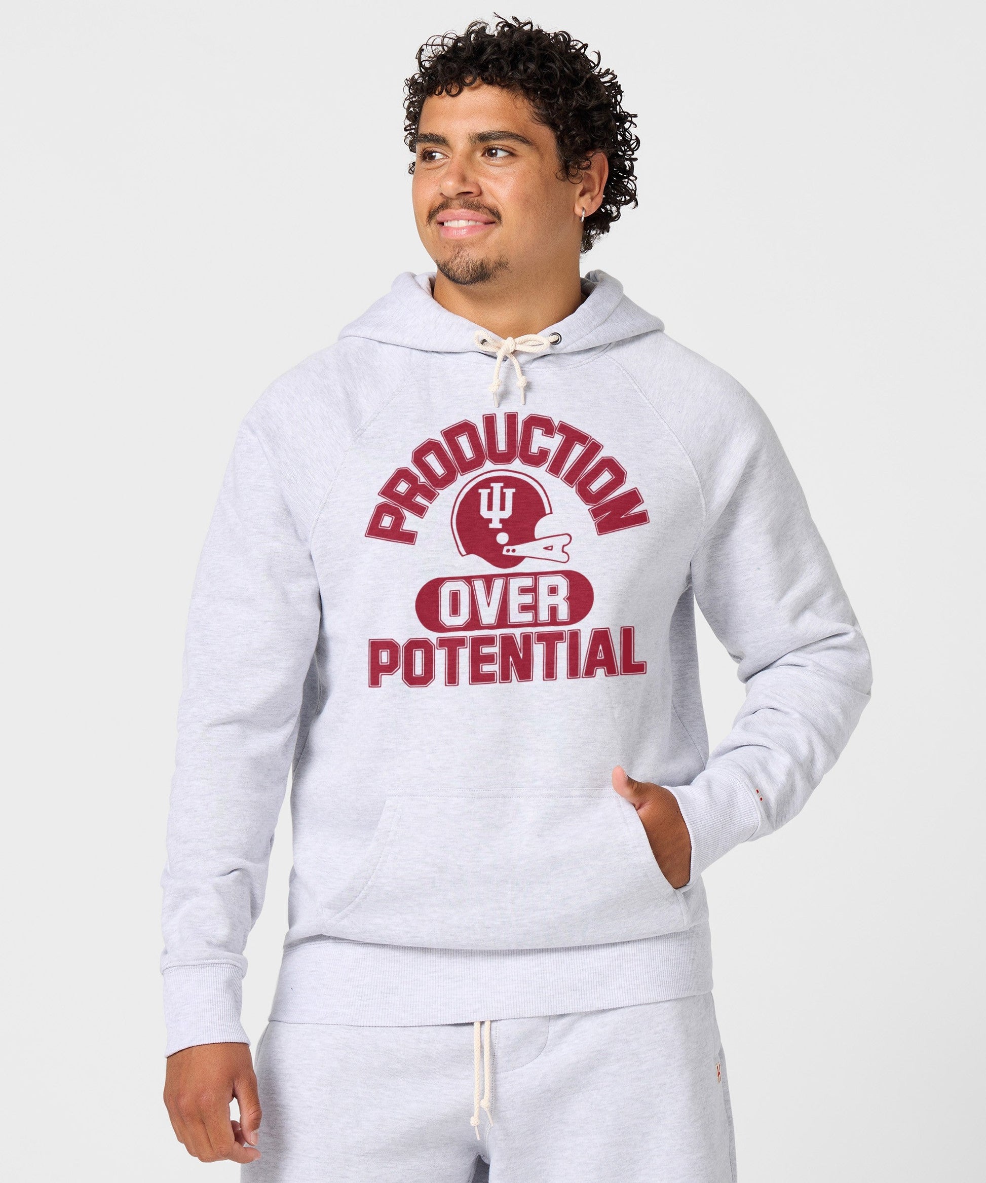Indiana University Production Over Potential Hoodie