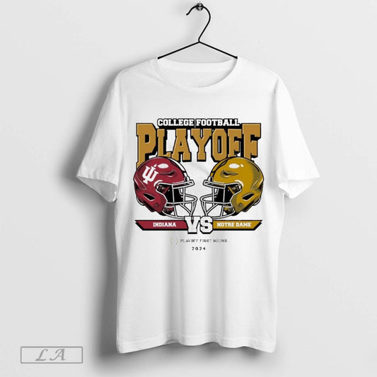 Indiana Vs Notre Dame College Football Playoff 2025 First Round Head To Head - clothing by TeeHivey.com