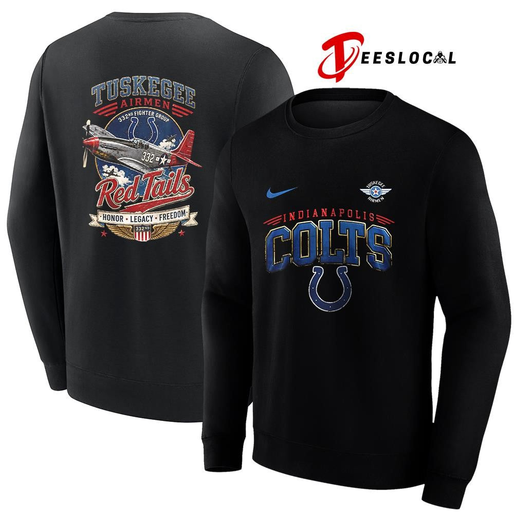 Indianapolis Colts Tuskegee Airmen Red Tails honor legacy freedom shirt