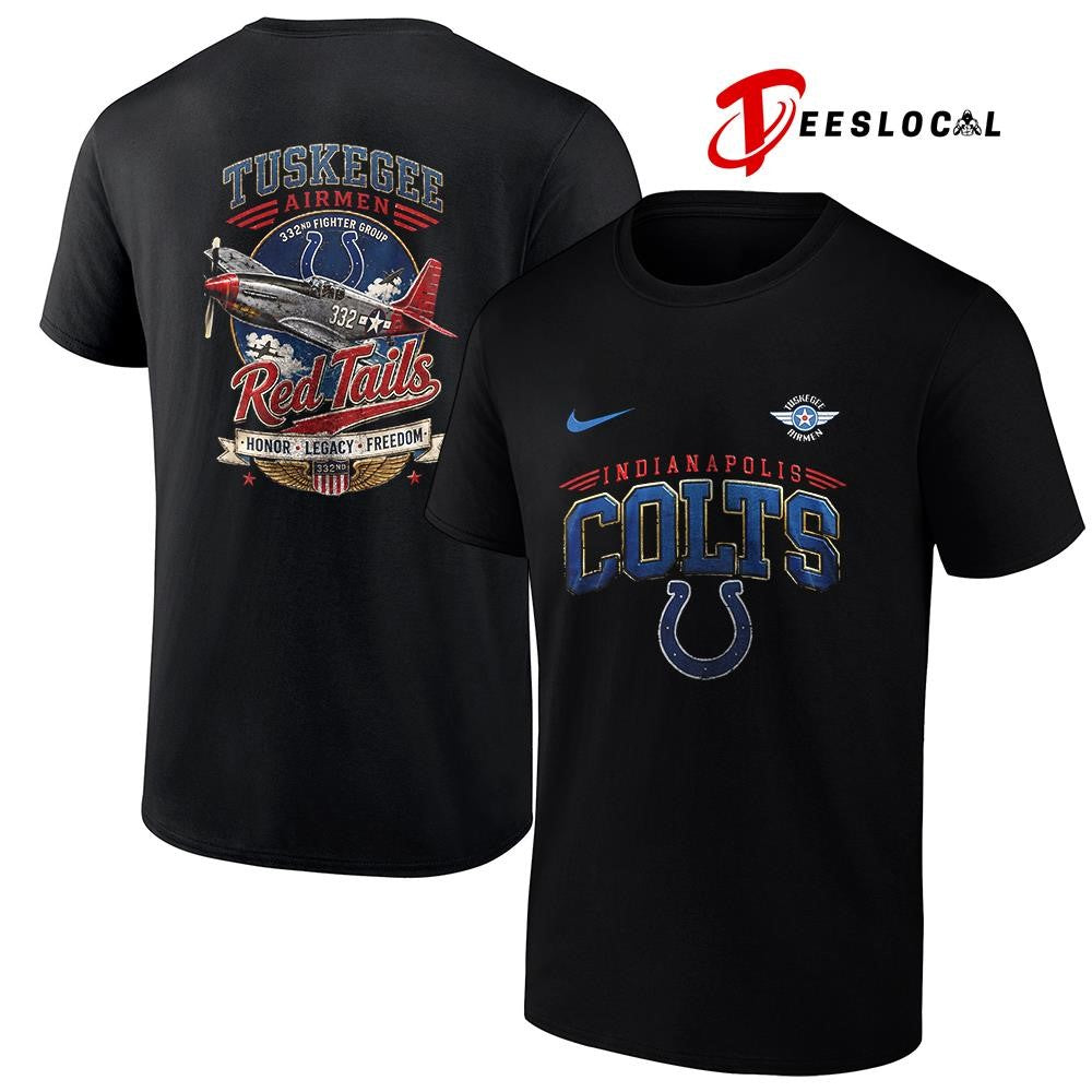 Indianapolis Colts Tuskegee Airmen Red Tails honor legacy freedom shirt