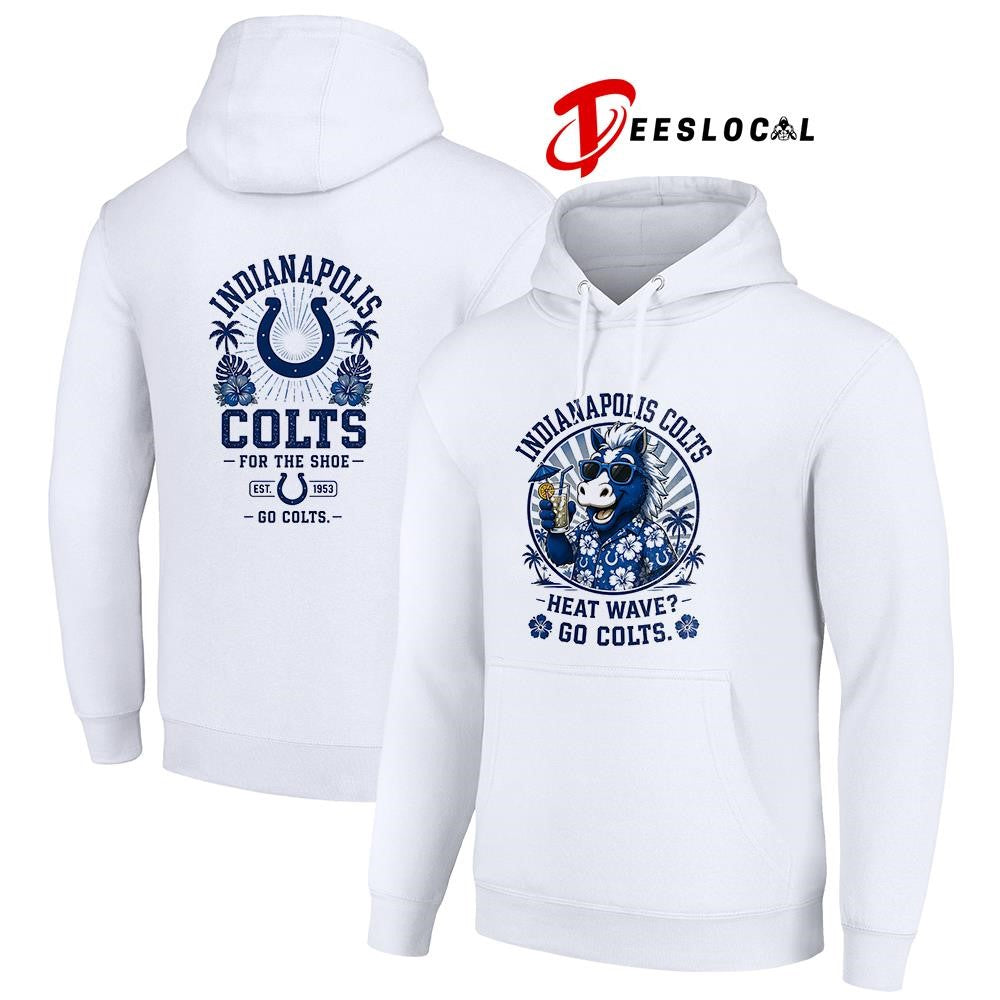Indianapolis Colts heat wave beach vibes mascot shirt