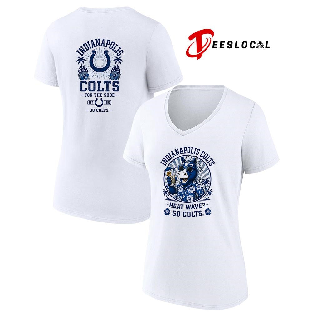 Indianapolis Colts heat wave beach vibes mascot shirt
