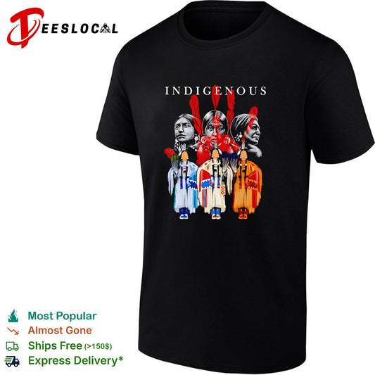 Indigenous Indigenous Heritage Culture Traditional Native American Art Print shirt