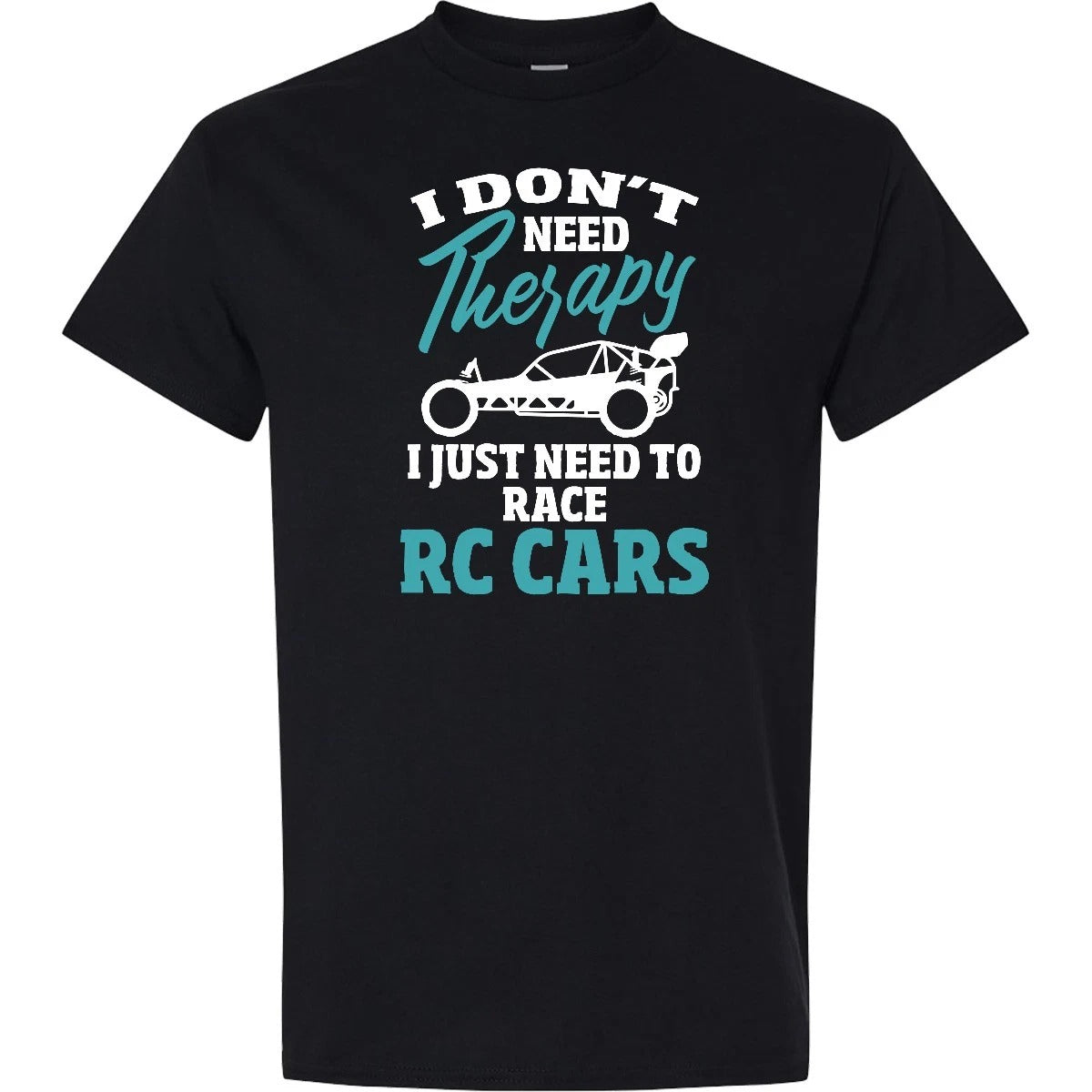 Inktastic RC Radio Control Car Funny Therapy T-Shirt Competition Rally Mens Tees