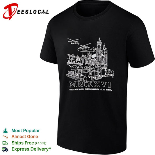Intel Extreme Masters Tauron Arena Krakow Poland MMXXVI ESL gaming event shirt