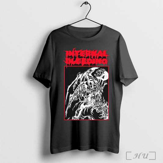 Internal Bleeding Barbaric Moshing Death Vomit T Shirt